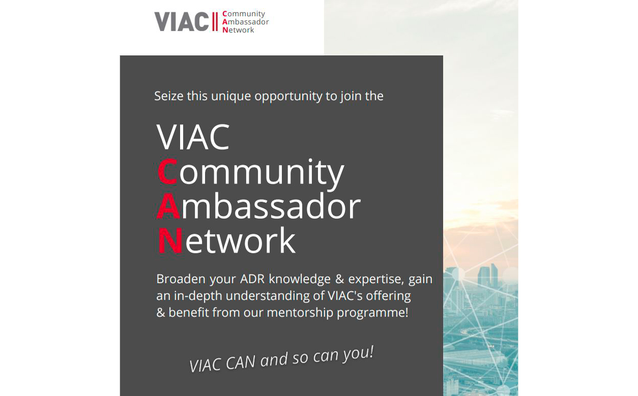 ArbitralWomen Members encouraged to join the VIAC Community Ambassador Network – VIAC CAN!