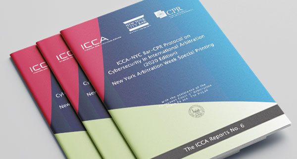 Launch of the ICCA-NYC Bar – CPR Protocol on Cybersecurity in International Arbitration (2020 Edition) at New York Arbitration Week