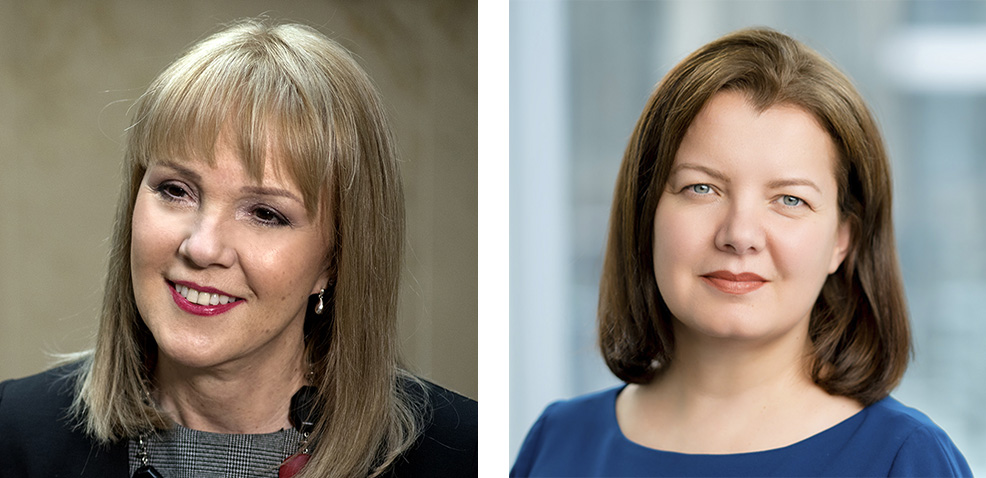 Kathryn Britten and Isabel Kunsman