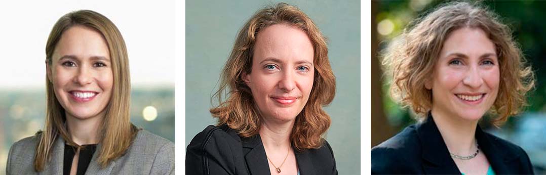 Louise Woods, Gisèle Stephens-Chu, Katie Hyman 