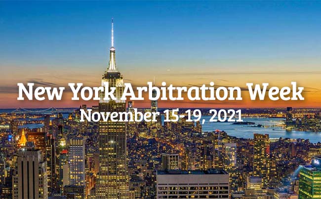 ArbitralWomen Proudly Supported New York Arbitration Week 2021!