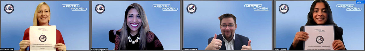 Photo signing AW BVI IAC Cooperation Agreement