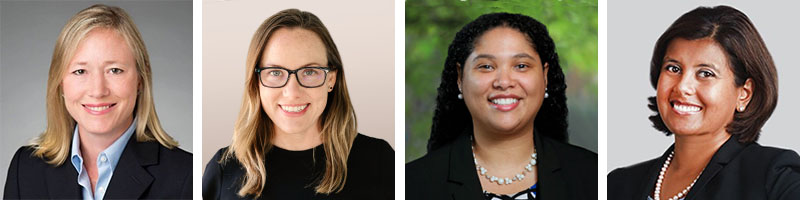 Dana MacGrath (Co-Chair), Sarah Reynolds (Co-Chair), Victoria Shannon (Co-Chair) and Nilufar Hossain (Secretary)